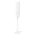 Universal floor stand for hand sanitizer dispenser DELTACO OFFICE black / DELO-0610 Universal floor stand for hand sanitizer dispenser DELTACO OFFICE black / DELO-0610