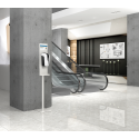 Universal floor stand for hand sanitizer dispenser DELTACO OFFICE black / DELO-0610 Universal floor stand for hand sanitizer dispenser DELTACO OFFICE black / DELO-0610