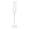 Universal floor stand for hand sanitizer dispenser DELTACO OFFICE black / DELO-0610 Universal floor stand for hand sanitizer dispenser DELTACO OFFICE black / DELO-0610