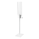 Universal floor stand for hand sanitizer dispenser DELTACO OFFICE black / DELO-0610 Universal floor stand for hand sanitizer dispenser DELTACO OFFICE black / DELO-0610