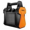 NEO TOOLS 90-060 elektriline ruumikütteseade Keraamiline PTC 2000 W Must, Oranž