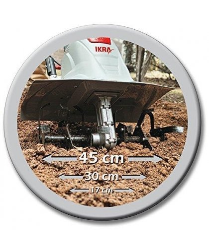 Electric cultivator 1.5 kW Ikra FEM 1500 – 34