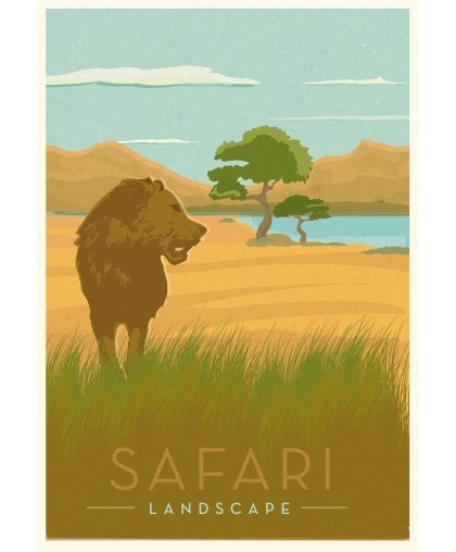 Ravensburger pusle 99 tk Safari – 2