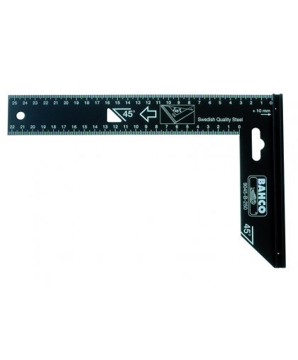 Bahco Accurate 45 ° and 90 ° angle 200mm, black