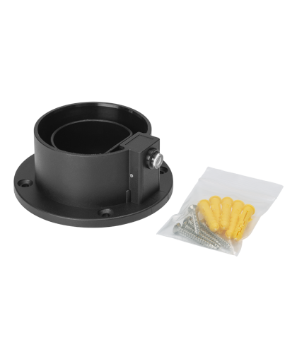Holder for type 2 connector DELTACO e-Charge, protects against dirt, black / EV-5102 – 3
