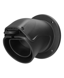 DELTACO e-Charge, holder for Type 2 connector, angled EV-5103