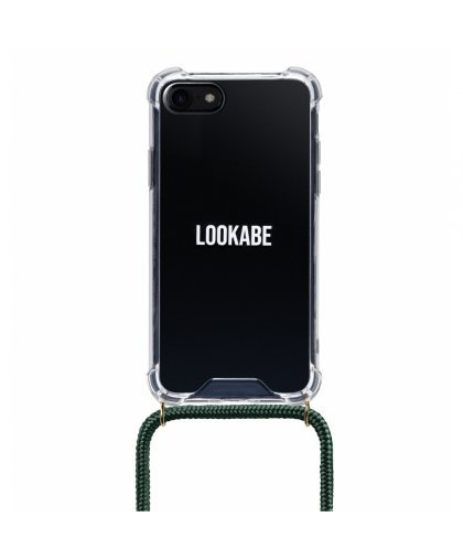 Lookabe Necklace iPhone Xs Max gold green loo015