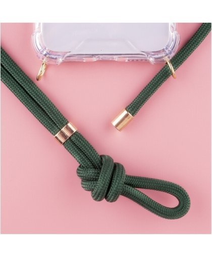 Lookabe Necklace iPhone Xs Max gold green loo015 – 3
