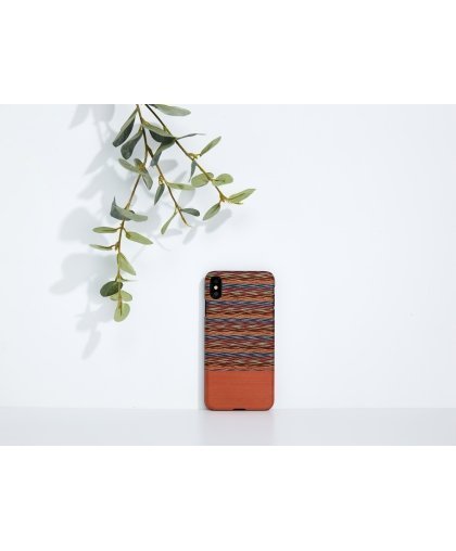 MAN&WOOD SmartPhone case iPhone XS Max browny check black – 3
