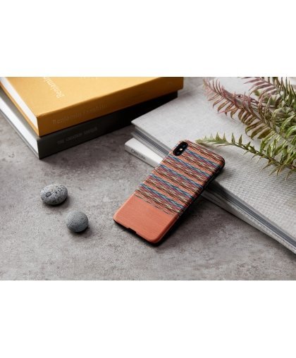 MAN&WOOD SmartPhone case iPhone XS Max browny check black – 4