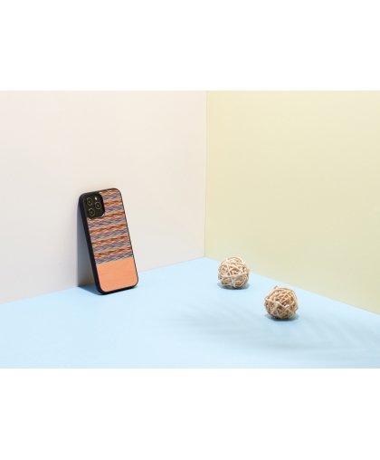 MAN&WOOD case for iPhone 12 Pro Max browny check black – 3