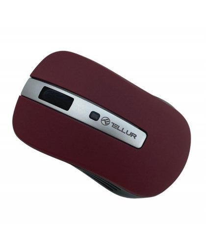 Tellur Basic Wireless Mouse, LED dark red – 2