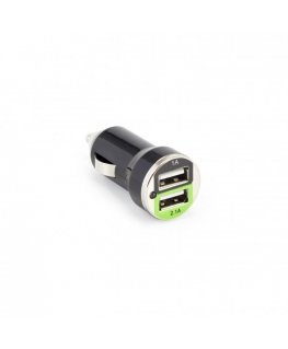 Sbox CC-221B Dual USB Car Charger CC-221B blackberry black