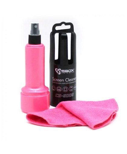 Sbox CS-5005P Screen Cleaner 150ml pink – 2