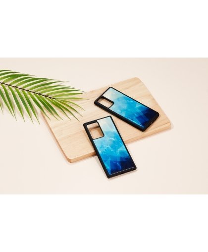 iKins case for Samsung Galaxy Note 20 blue lake black – 4