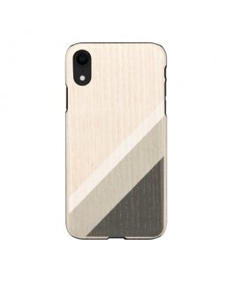 MAN&WOOD SmartPhone case iPhone XR gray suit black