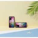 iKins case for Samsung Galaxy Note 20 Ultra water flower black iKins case for Samsung Galaxy Note 20 Ultra water flower black