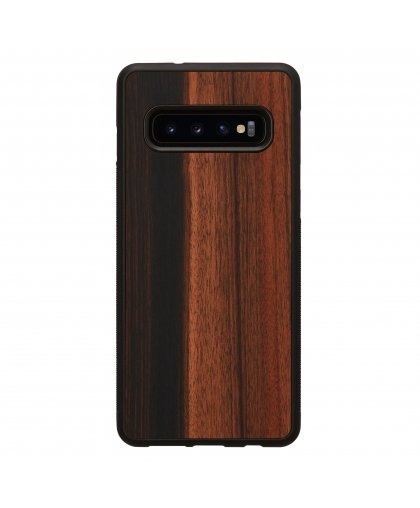 MAN&WOOD SmartPhone case Galaxy S10 ebony black