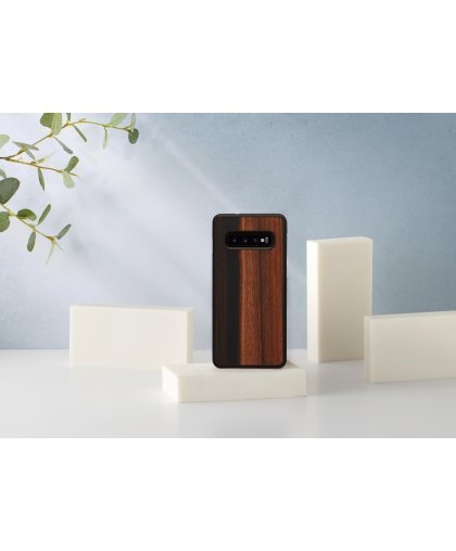 MAN&WOOD SmartPhone case Galaxy S10 ebony black – 3