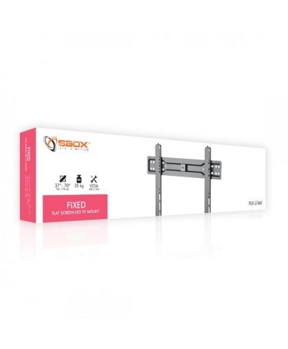 Sbox Fixed Flat Screen LED TV Mount 37"-70" 35kg PLB-5746F – 5