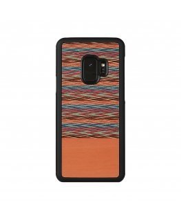MAN&WOOD SmartPhone case Galaxy S9 browny check black