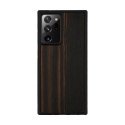 MAN&WOOD case for Galaxy Note 20 Ultra ebony black MAN&WOOD case for Galaxy Note 20 Ultra ebony black