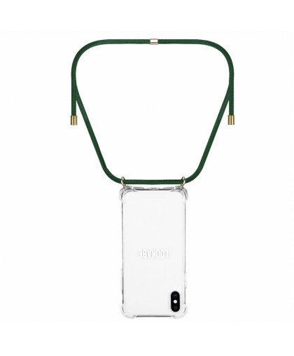 Lookabe Necklace iPhone X/Xs gold green loo013 – 3