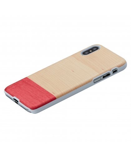MAN&WOOD SmartPhone case iPhone XS Max miss match white – 2