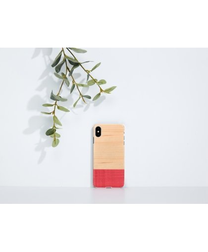 MAN&WOOD SmartPhone case iPhone XS Max miss match white – 3