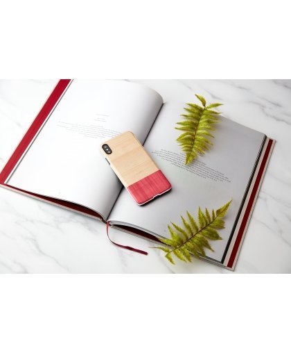 MAN&WOOD SmartPhone case iPhone XS Max miss match white – 4