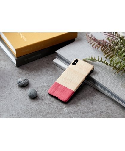 MAN&WOOD SmartPhone case iPhone XS Max miss match white – 5