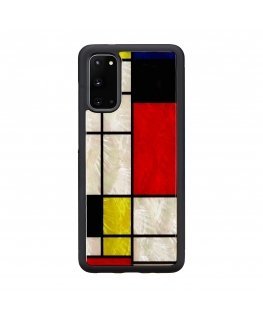 iKins case for Samsung Galaxy S20 mondrian black