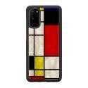 iKins case for Samsung Galaxy S20 mondrian black iKins case for Samsung Galaxy S20 mondrian black