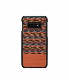 MAN&WOOD SmartPhone case Galaxy S10e browny check black