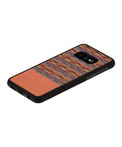 MAN&WOOD SmartPhone case Galaxy S10e browny check black – 2