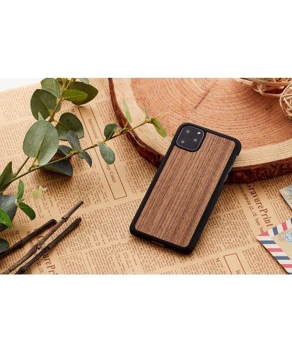 MAN&WOOD SmartPhone case iPhone 11 Pro black walnut black – 3