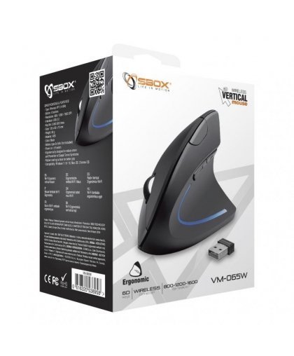 Sbox Vertical Mouse VM-065W – 6