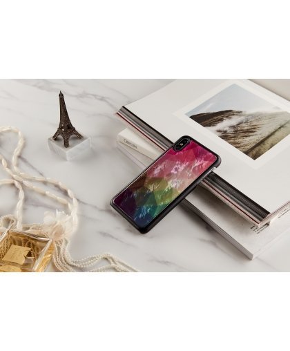 iKins SmartPhone case iPhone XS Max water flower black – 3