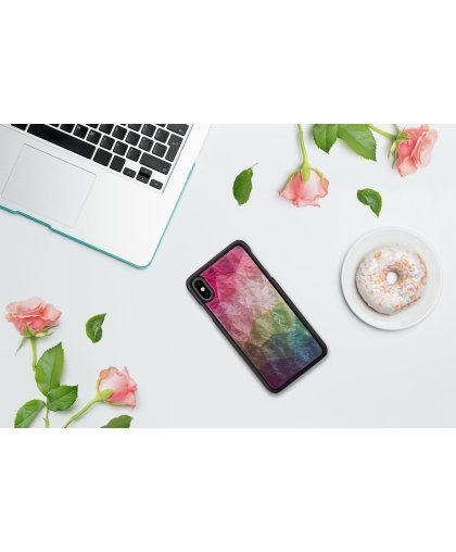 iKins SmartPhone case iPhone XS Max water flower black – 4