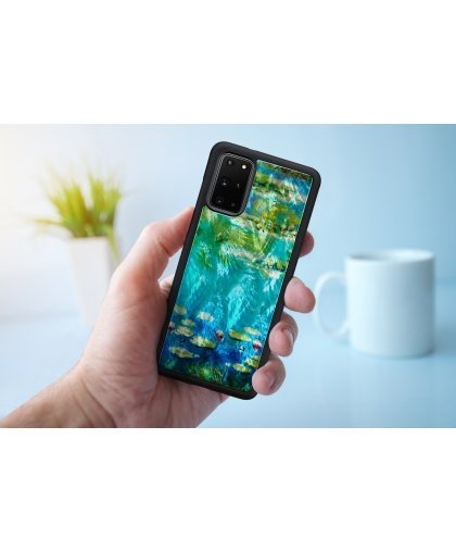 iKins case for Samsung Galaxy S20+ water lilies black – 4