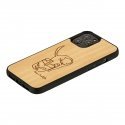 MAN&WOOD case for iPhone 12/12 Pro cat with red fish MAN&WOOD case for iPhone 12/12 Pro cat with red fish