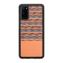 MAN&WOOD case for Galaxy S20 browny check black MAN&WOOD case for Galaxy S20 browny check black