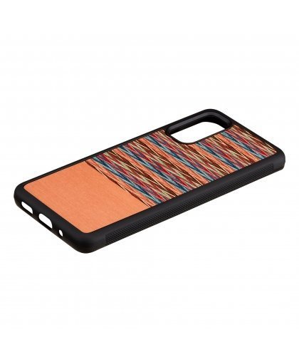MAN&WOOD case for Galaxy S20 browny check black – 2