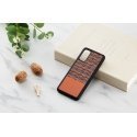 MAN&WOOD case for Galaxy S20 browny check black MAN&WOOD case for Galaxy S20 browny check black