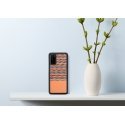 MAN&WOOD case for Galaxy S20 browny check black MAN&WOOD case for Galaxy S20 browny check black