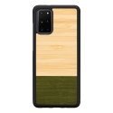 MAN&WOOD case for Galaxy S20+ bamboo forest black MAN&WOOD case for Galaxy S20+ bamboo forest black