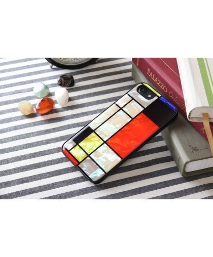 iKins case for Apple iPhone 8/7 mondrian black – 3