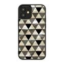 iKins case for Apple iPhone 12 mini pyramid black iKins case for Apple iPhone 12 mini pyramid black