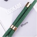 Lookabe Necklace iPhone 7/8+ gold green loo012 Lookabe Necklace iPhone 7/8+ gold green loo012