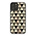 iKins case for Apple iPhone 12 Pro Max pyramid black iKins case for Apple iPhone 12 Pro Max pyramid black